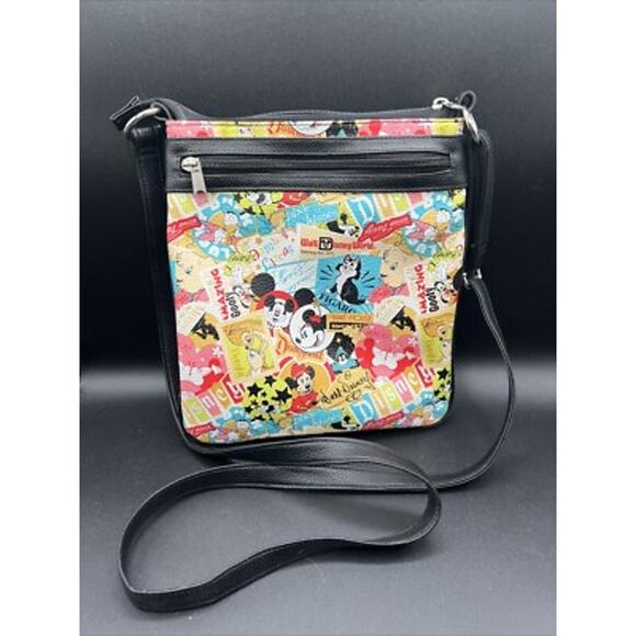 Disney Parks Cartoon Classics Crossbody Shoulder Bag and Wallet Set - Picture 6 of 9